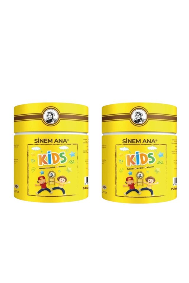 Kids Arı Sütü Pekmez Bal ve Vitamin Katkılı Kakaolu Macun 240 gr X 2 ADET