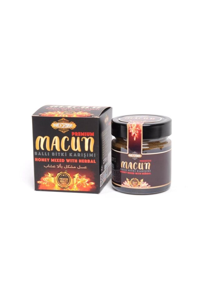 Premium Macun 270 gr - Yüksek ve Enerji Destekleyici Ballı Bitkisel Karışım