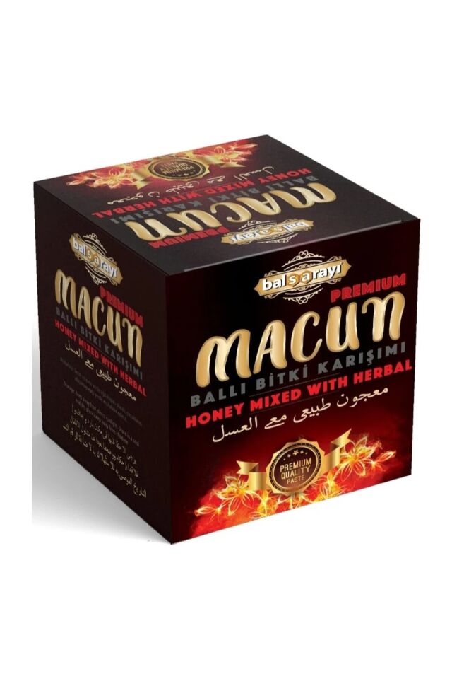 Premium Macun 270 gr - Yüksek ve Enerji Destekleyici Ballı Bitkisel Karışım