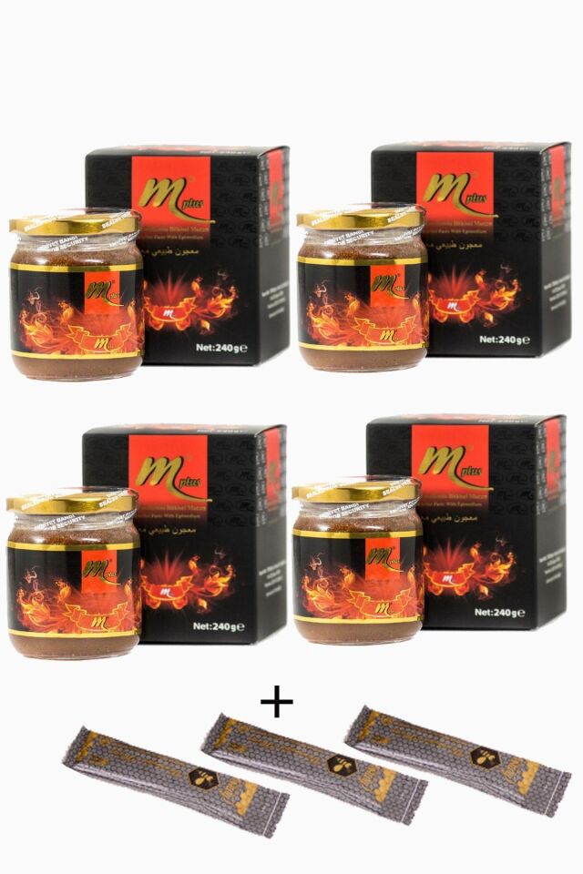 M Plus 240 Gr 4 Adet + Şerit Hediye