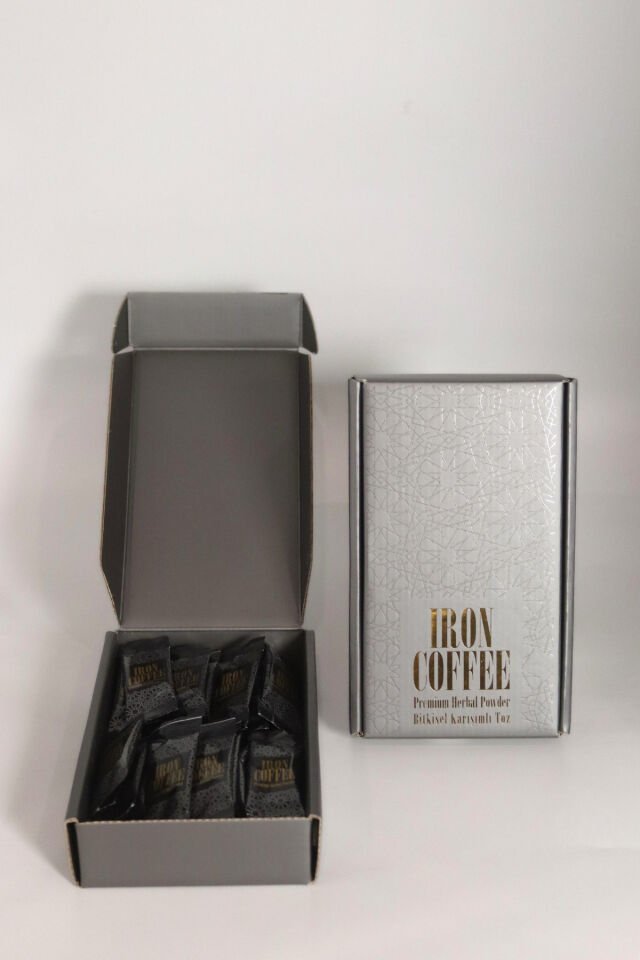 Iron Coffee Bitkisel Toz Kahve