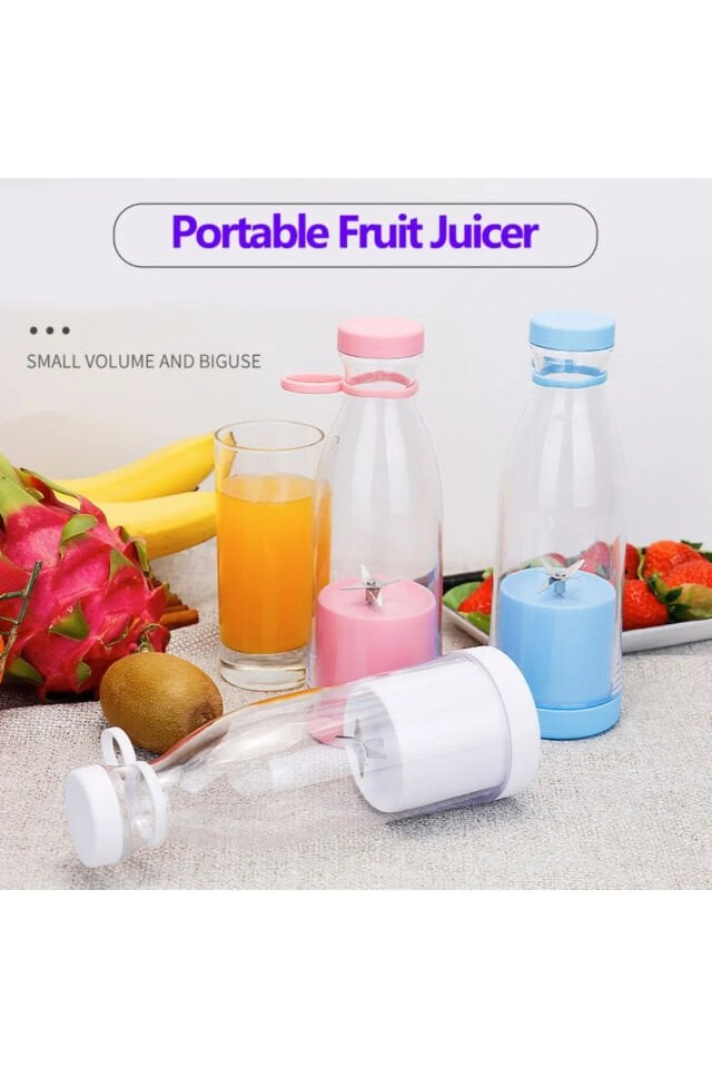Şarjlı 3 Bıçaklı Pratik Mini El Rondosu 420ml