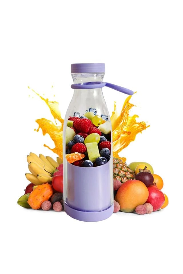 Şarjlı 3 Bıçaklı Pratik Mini El Rondosu 420ml