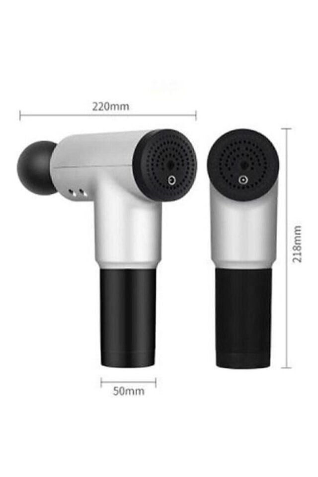 Fascial Gun Sporcu, Egzersiz Masaj Aleti 4 Başlıklı