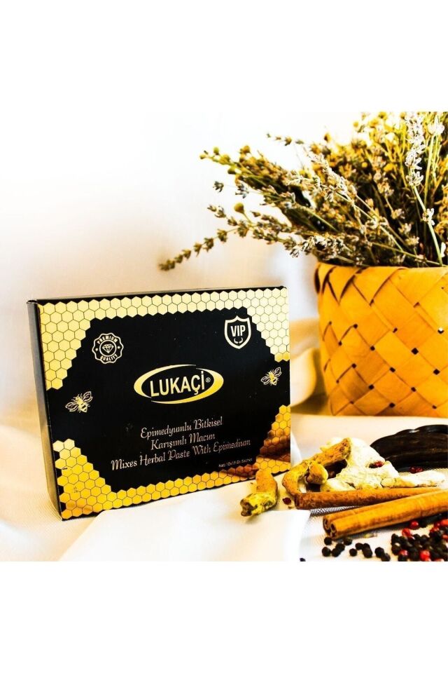 Lukaçi Bitkisel Bal Macun 10x15 Gr 10 Adet
