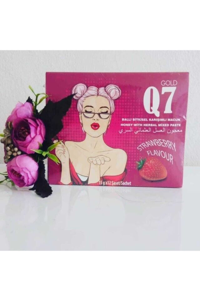 Q7 Bitkisel Karışımlı Ballı Macun 12 Adet 15 gr