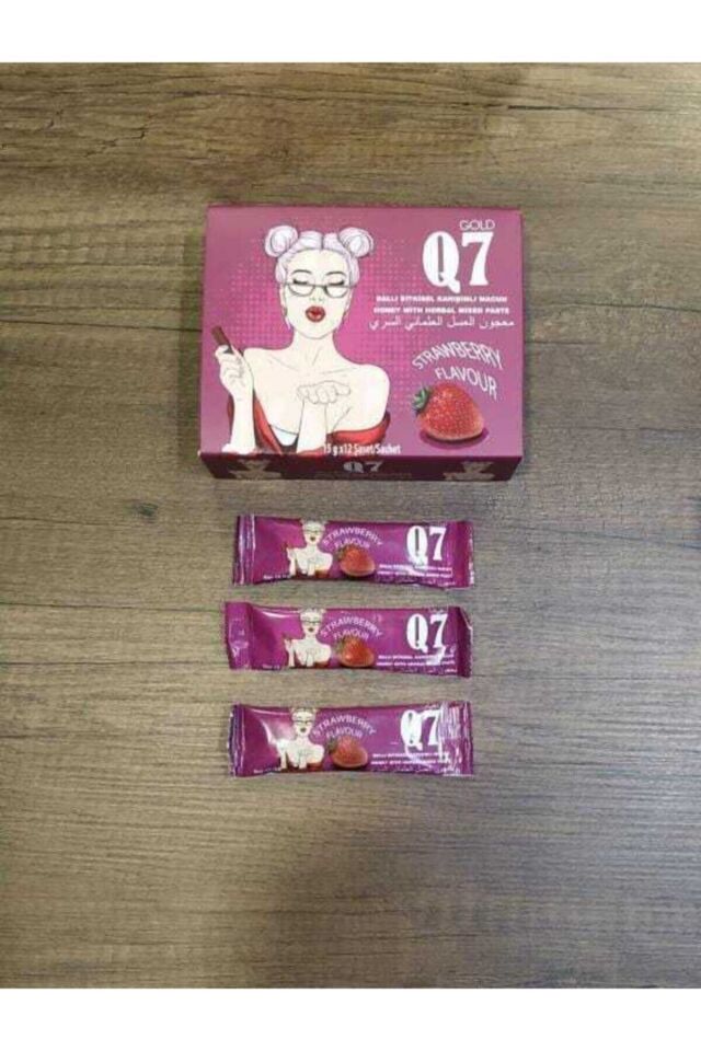 Q7 Bitkisel Karışımlı Ballı Macun 12 Adet 15 gr