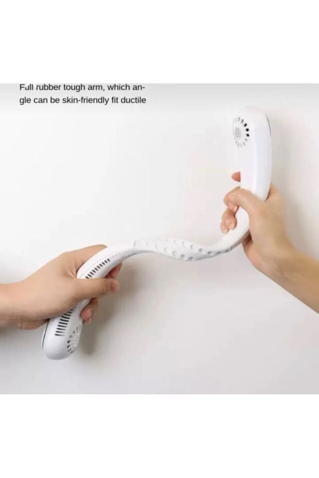 Boyun Askılı Giyilebilir Kablosuz Şarjlı Taşınabilir Mini Soğutucu Boyun Fanı