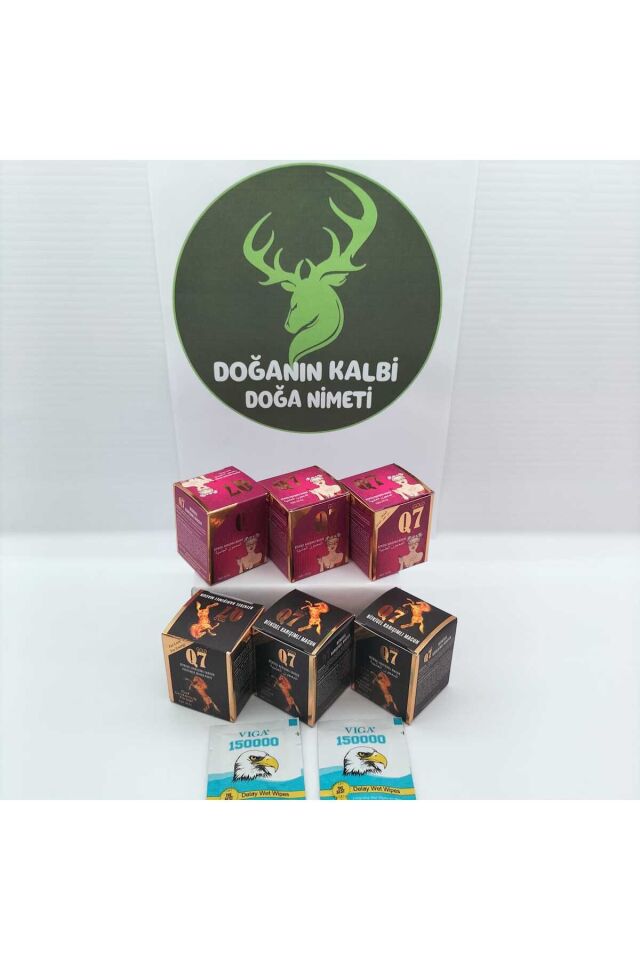 Q7 Macun 50 gr 3+3 Bay +  Mendil 2 adet ( )