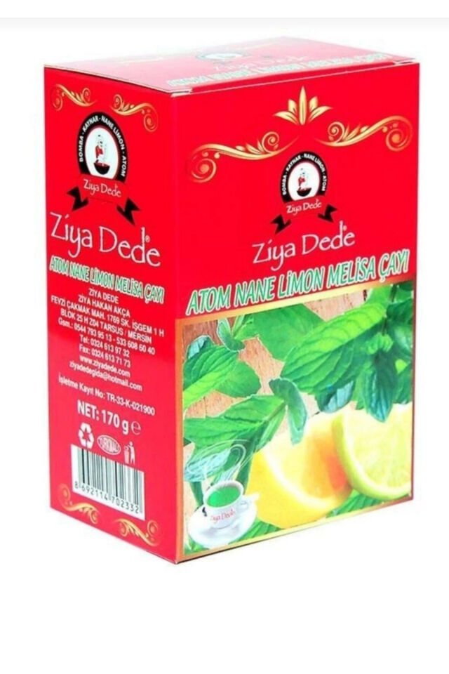 Ziya Dede Atom Nane Limon Melisa Çayı