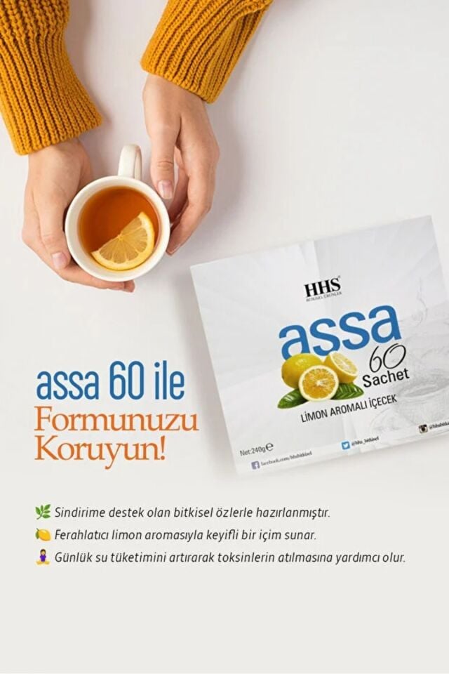 HHS Assa 60 Sachet Karışık Bitkisel Diyet Çay
