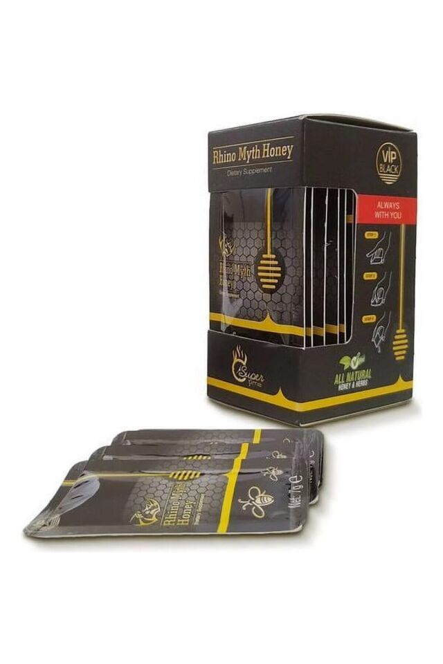 3'lü Rhıno Myth Honey Vıp Black