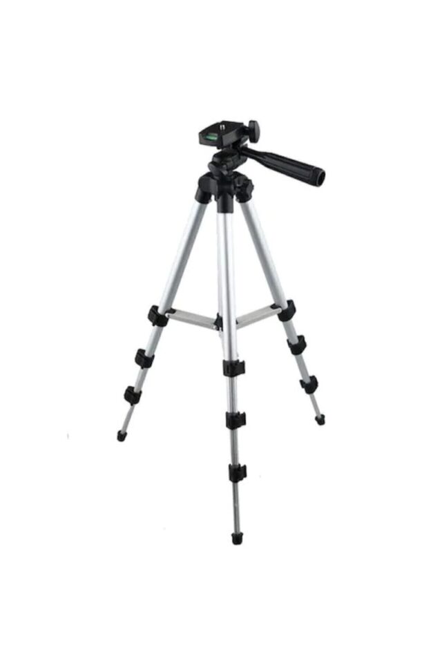 3110 Tripod Profesyonel Fotoğraf Kamera Tripot Telefon Tutucu